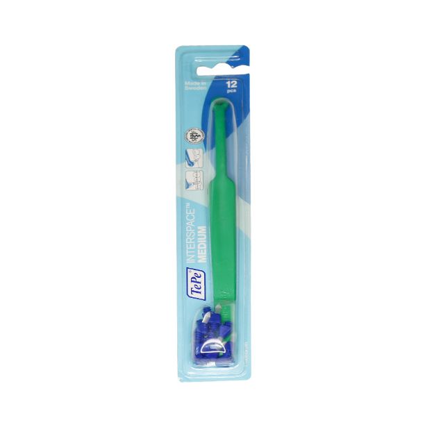 مسواک اینتر اسپیس تپه با برس متوسط 12 عدد - Tepe Interspace Medium Toothbrush 12 Pcs