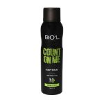 اسپری بدن مردانه بیول مدل Count On Me حجم 150 میلی لیتر - Biol Count On Me Body Spray For Men 150 Ml