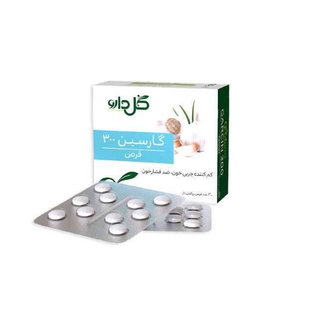 قرص گارسین 300 میلی گرم گل دارو 30 عدد - Goldaru Garcin 300mg 30 Tabs