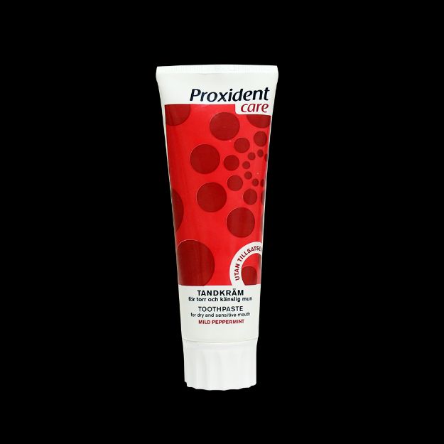 خمیر دندان پروکسیدنت مناسب دهان خشک و حساس ۷۵ میلی لیتر - Proxident Care Toothpaste For Dry And Sensitive Mouth 75 ml