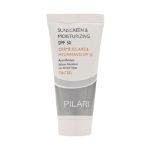 کرم ضد آفتاب و مرطوب کننده SPF 50 پیلاری مناسب انواع پوست 50 میلی لیتر - Pilari Sunscreen And Moisturizing SPF 50 Cream 50 Ml