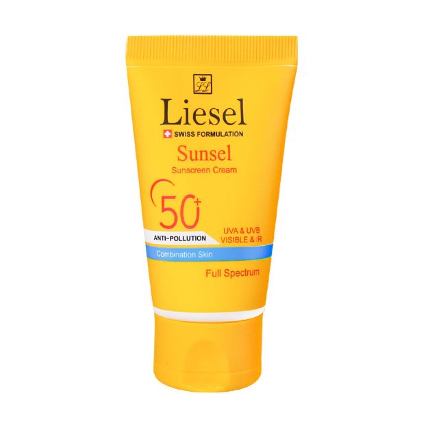 ضدآفتاب سانسل پوست مختلط لایسل 40 میلی لیتر - Liesel Sunsel Combination Skin Sunscreen Cream SPF50+ 40 ml