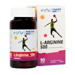 قرص ال آرژنین 500 میلی گرم هلثی وی 90 عدد - Healthy Way L Arginine 500 mg 90 Tablets