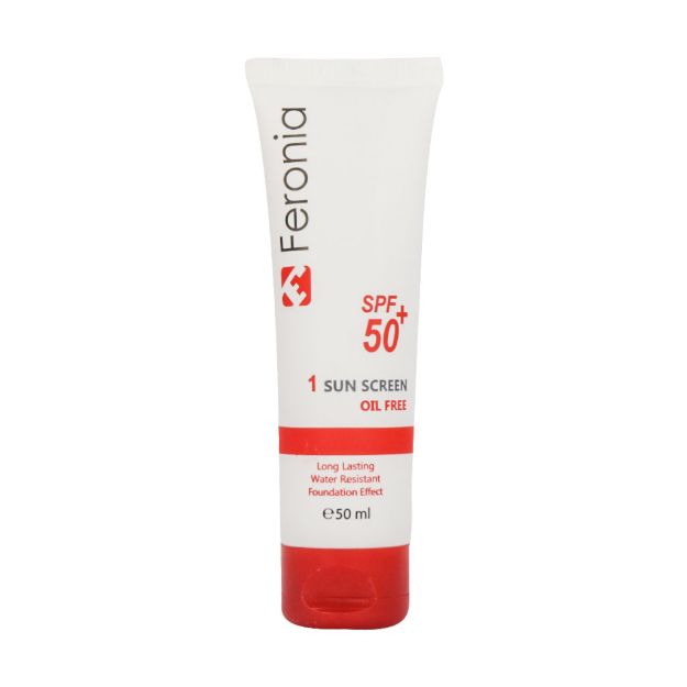 کرم ضد آفتاب فاقد چربی SPF50 فرونیا 50 میلی لیتر - Feronia Oil Free SPF 50 Sunscreen 50 Ml