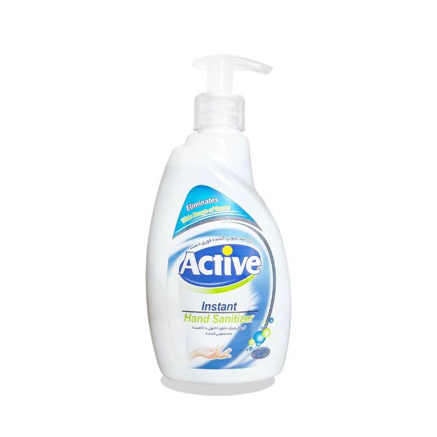 ژل ضد عفونی کننده دست اکتیو 450 میلی لیتر - Active Instant Hand Sanitizer Gel 450ml