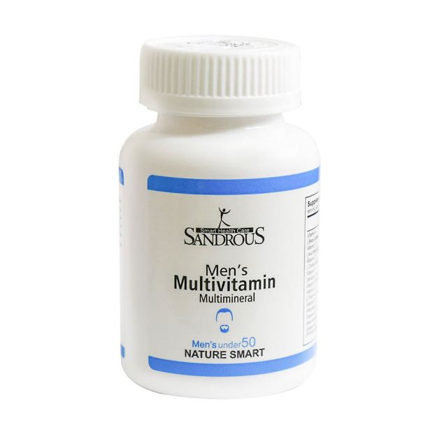 کپسول مولتی ویتامین مخصوص آقایان سندروس 60 عدد - Sandrous Men’s Multivitamin Capsules 60 Caps