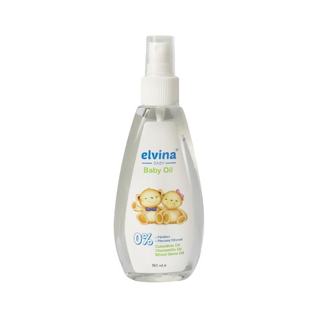 روغن بدن کودک الوینا 150 میلی لیتر - Elvina Baby Oil 150 ml