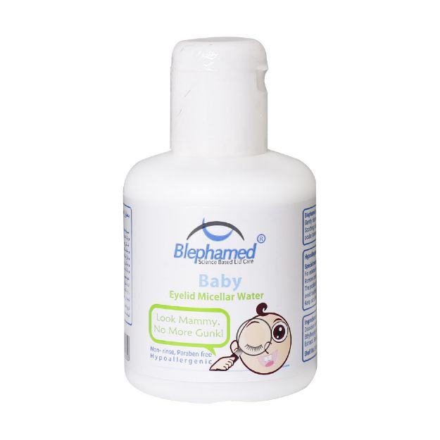 محلول تخصصی پاک کننده پلک و مژه کودک بلفامد 100 میلی لیتر - Belphamed Baby Eyelid Micallar Water