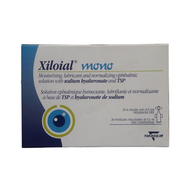 اشک مصنوعی تک دوز زیلویال 20 عدد - Xiloial mono 20 Pcs