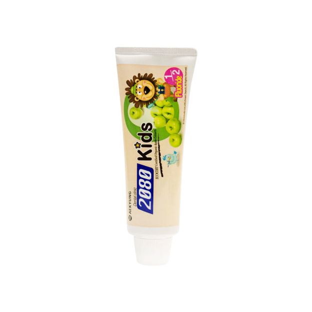 خمیر دندان ارگانیک کودک 2080 با طعم سیب 100 گرم - Kids Toothpaste With Apple Taste 100g 2080