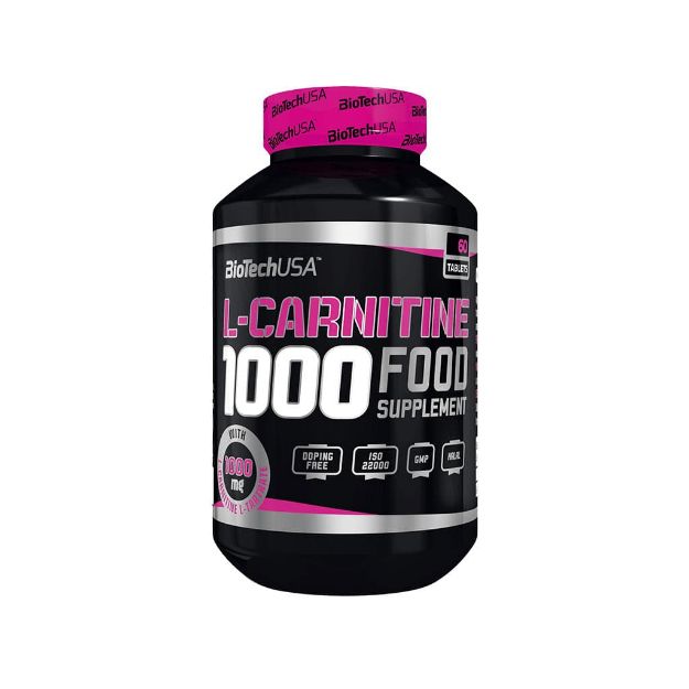 قرص ال کارنیتین 1000 بایوتک 60 عددی - BioTechUSA L-Carnitine 1000 mg 60 Tabs