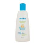 شامپو سر و بدن کودک الوینا 250 میلی لیتر - Elvina Baby Hair And Body Shampoo 250 ml