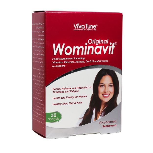 سافت ژل ومیناویت اوریجینال ویواتیون مناسب بانوان 30 عدد - Viva Tune Wominavit Original 30 Softgels