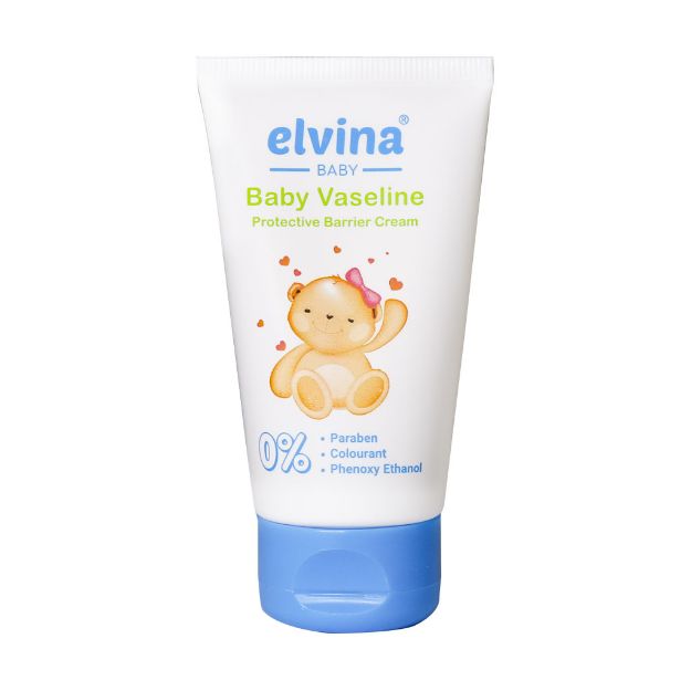 وازلین پای کودک الوینا 50 میلی لیتر - Elvina Baby Vazeline Cream 50 ml