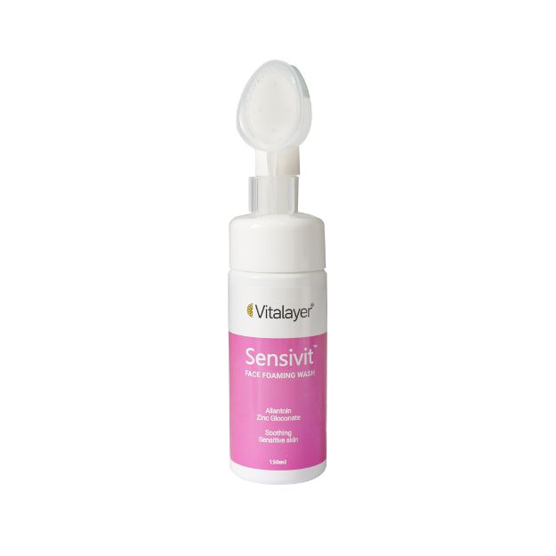 فوم شستشوی صورت ویتالیر مدل سنسی ویت 150 میلی لیتر - Vitalayer Sensivit Face Foaming Wash 150 ml