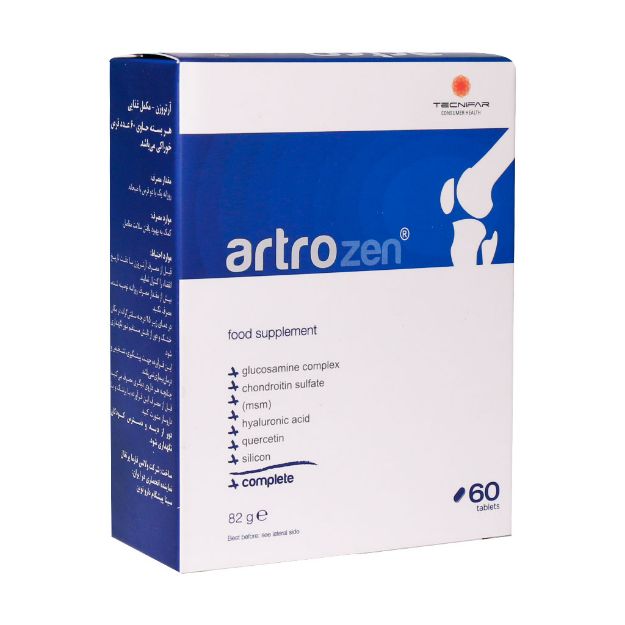 قرص آرتروزن تکنیفار کاهش التهاب و تورم در مفاصل 60 عدد - Tecnifar Artrozen Tablets 60 Tabs