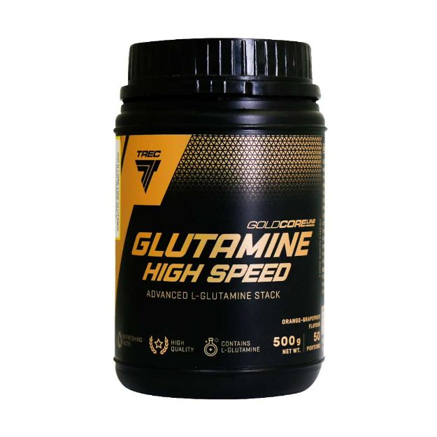 پودر گلوتامین های اسپید گلد کر لاین ترک نوتریشن 500 گرم - Trec Nutrition Glutamine High Speed 500 g