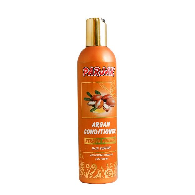 نرم کننده موی سر پرژک حاوی روغن آرگان و کراتین 280 گرم - Parjak Hair Conditioner with Argan Oil and Keratin 280 g