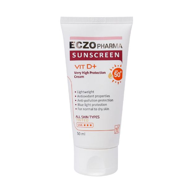 کرم ضد آفتاب رنگی SPF50 اگزوفارما مای فارما مناسب انواع پوست ۵۰ میلی لیتر - My Eczopharma Spf50 Sunscreen Cream For All Skin Types 50 ml