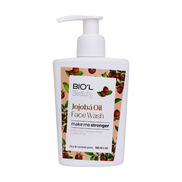 کرم ژل شستشوی صورت بیول مدل Jojoba Oil مناسب پوست‌ خشک و نرمال - Biol Jojoba Oil Face Wash Cream Gel For Normal And Dry Skin