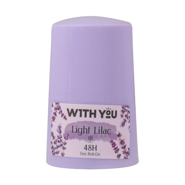 رول ضد تعریق زنانه ویت یو مدل Light Lilac حجم 50 میلی لیتر - With you Deo Roll on Light Lilac 50 ml