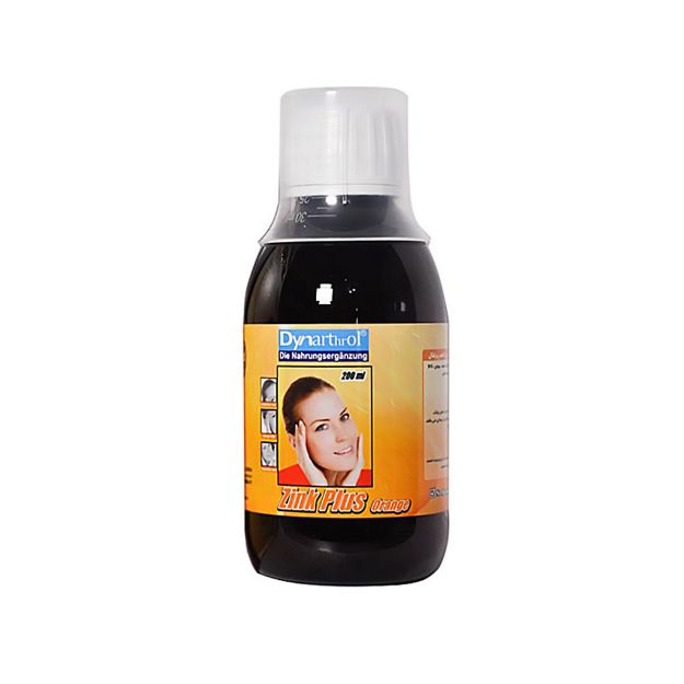 شربت زینک پلاس دینارترول 200 میلی لیتر - Dynarthrol Zinc Plus 200 ml