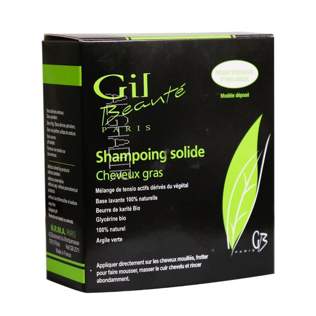 شامپو جامد ژیل بوته مناسب موهای چرب 100 گرم - Gil Beaute Solid Shampoo for Oily Hair 100 gr