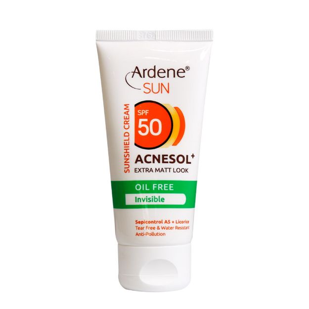 کرم ضد آفتاب آکنه سل آردن SPF50 مناسب پوست چرب ۵۰ گرم - Arden Acnesol SPF 50 Sunshield Cream 50 ml