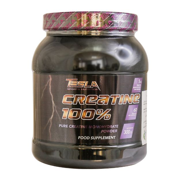 پودر کراتین 100 درصد تسلا 300 گرم - Tesla Creatine 100% Powder 300 g