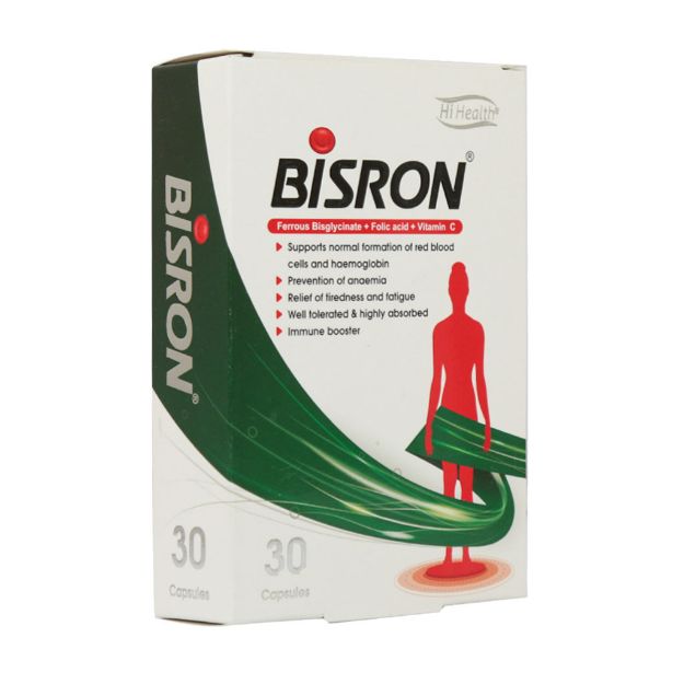 کپسول بیسرون های هلث 30 عدد - Hi Health Bisron 30 Capsules