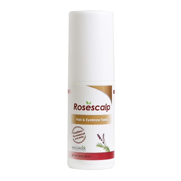 محلول رزماری رزاسکالپ ایران داروک ضد ریزش مو و ابرو 60 میلی لیتر - Iran Darouk Rosescalp Rosemary solution 60 ml