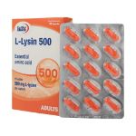 کپسول ال لیزین 500 میلی گرم یوروویتال 30 عدد - Eurho Vital L Lysin 500 Mg 30 Caps