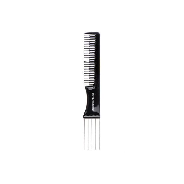 شانه موی سر گرافیت استایل بیول با دسته و چنگک تقسیم - Biol Graphite Style Comb