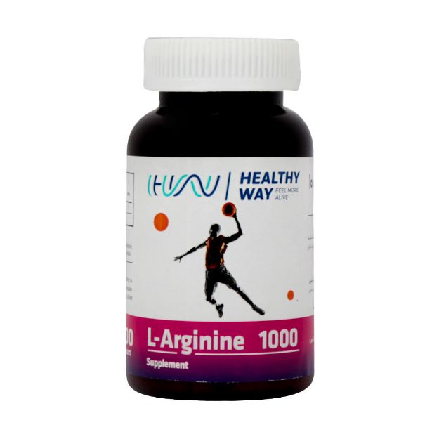 قرص ال آرژنین 1000 میلی گرم هلثی وی 100 عدد - Healthy Way L Arginine 1000 Mg 100 Tabs