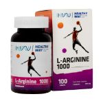 قرص ال آرژنین 1000 میلی گرم هلثی وی 100 عدد - Healthy Way L Arginine 1000 Mg 100 Tabs