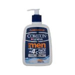 ژل شستشو و اسکراب صورت آقایان کامان 500 میلی لیتر - Comeon Geneva Daily Scrub Face Wash for men 500 ml