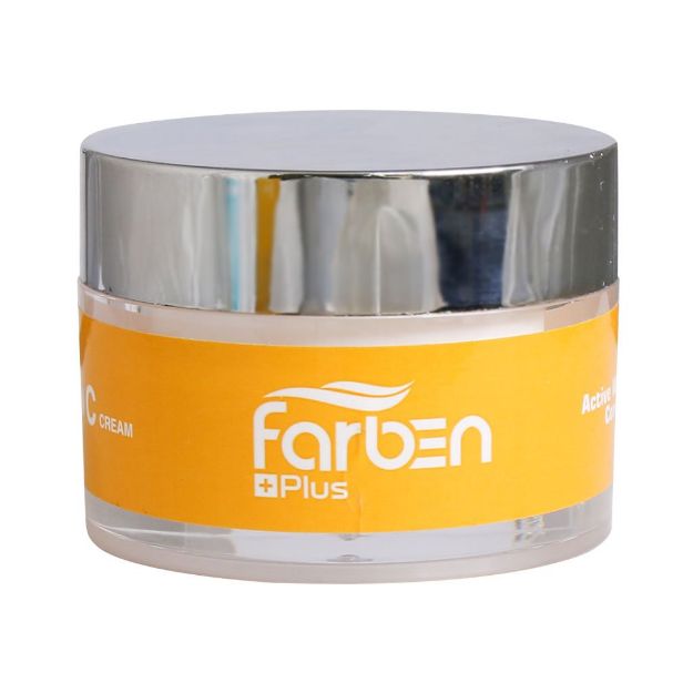 ژل کرم ویتامین ث فاربن پلاس 50 میلی لیتر - Farben Plus White Radiance Vitamin C Cream 50 ml