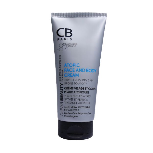 کرم مرطوب کننده صورت و بدن پوست خیلی خشک سی بی پاریس - CB Paris Atopic Face and Body Cream