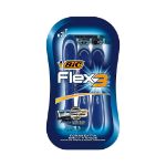 خود تراش 3 عددی بیک مدل Flex 3 - Bic Flex 3 Blade Pack of 3