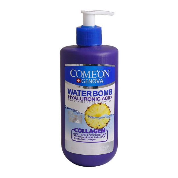 کرم پمپی بمب آبرسان حاوی کلاژن کامان 500 میلی لیتر - Comeon Water Bomb Hyaluronic With Collagen 500 ml