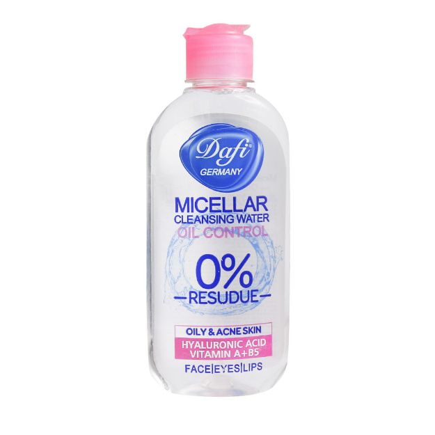 محلول میسلار واتر پوست چرب دافی 200 میلی لیتر - Dafi Micellar Cleaning Water For Oily and Acne Skin 200 ml