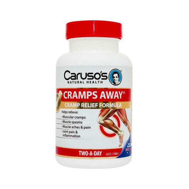 قرص کرامپز اوی کاروسوس نچرال هلث 30 عدد - Carusos Natural Health Cramps Away 30 Tablets