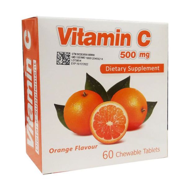 قرص جویدنی ویتامین C 500 میلی گرم سیمرغ دارو عطار 60 عدد - Simorgh Darou Attar Vitamin C 500mg 60 Chewable Tabs