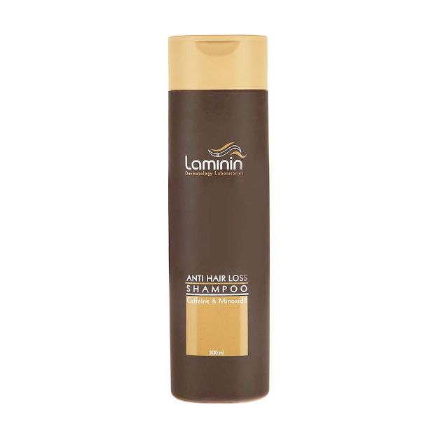 شامپو ضد ریزش ماینوکسیدیل لامینین 200 میلی لیتر - Laminin Minoxidil Anti Hair Loss Shampoo 200 ml