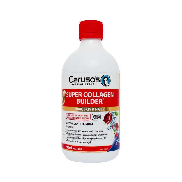 شربت سوپر کلاژن بیلدر کاروسوس نچرال هلث 500 میلی لیتر - Carusos Natural Health Super Collagen Builder Oral Liquid 500 ml