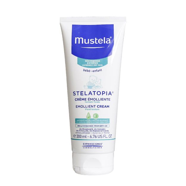 کرم مرطوب کننده کودک استلاتوپیا موستلا 200 میلی لیتر - Mustela Stelatopia Baby Emollient Cream 200 ml