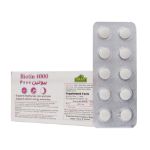 قرص بیوتین 4000 میکروگرم آلفا ویتامینز 30 عدد - Alfa Vitamins Biotin 4000 Mcg 30 Tablets