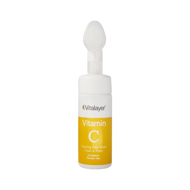 فوم شستشوی صورت ویتامین C ویتالیر 150 میلی لیتر - Vitalayer Vitamin C Foaming Face Wash 150 ml