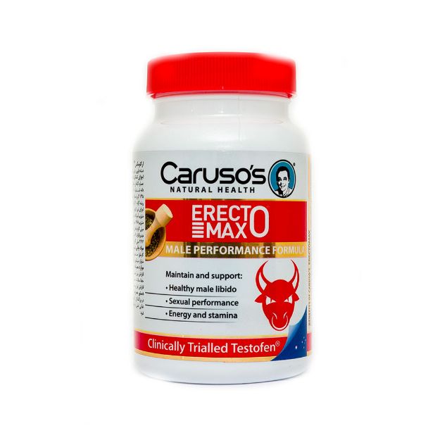 قرص ارکتومکس کاروسوس نچرال هلث 30 عدد - Carusos Natural Health Erecto Max 30 Tabs