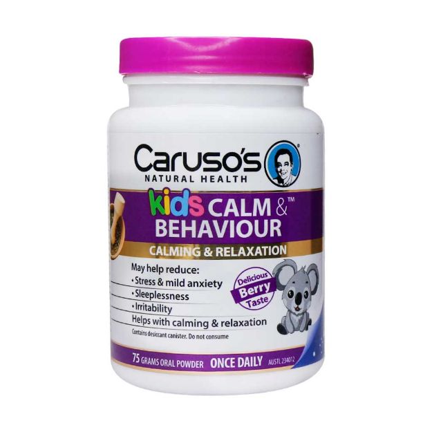 پودر کیدز کالم بی هیویر کاروسوس نچرال هلث 75 گرم - Carusos Natural Health Kids Calm And Behaviour 75 gr